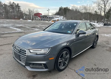 2017 Audi A4 2.0T Premium from USA, damaged, VIN WAUENAF48HN027837